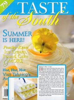 Taste of the South Magazine features Bakers Sto N Go cookie containers.  Bakers Sto N Go is a food storage container great for iced cookies, frosted cookies, bundt cakes, and deviled eggs using the deviled egg trays.  Made in USA.  Women Owned.