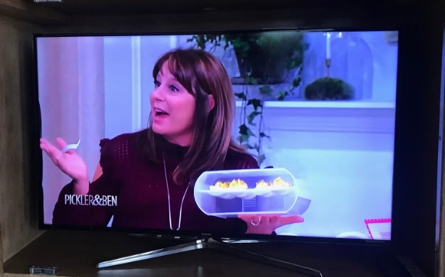 Pickler & Ben Show features Bakers Sto N Go cookie containers.  Bakers Sto N Go is a food storage container great for iced cookies, frosted cookies, bundt cakes, and deviled eggs using the deviled egg trays.  Made in USA.  Women Owned.