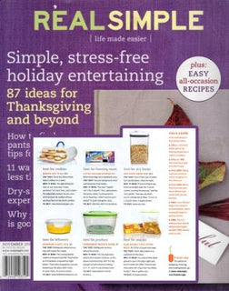 Real Simple Magazine features Bakers Sto N Go cookie containers as an airtight food storage containers that will keep your frosted cookies and iced cookies fresh for up to 5 days.  Made in USA.  Women Owned.