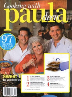 Cooking with Paula Deen Magazine features Bakers Sto N Go cookie containers.  Bakers Sto N Go is a food storage container great for iced cookies, frosted cookies, bundt cakes, and deviled eggs using the deviled egg trays.  Made in USA. Women Owned.