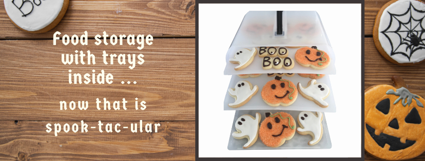 Frosted cookie carrier