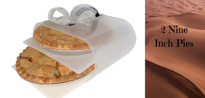 Pie carrier.  A food storage container that stores pies.  