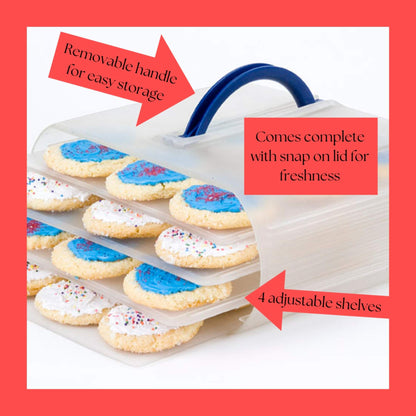Bakers Sto N Go Cookie Carrier *Compact Size*