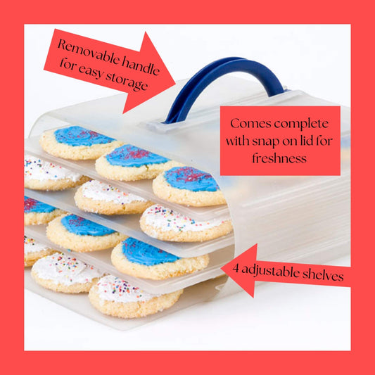 Bakers Sto N Go Cookie Carrier *Compact Size*
